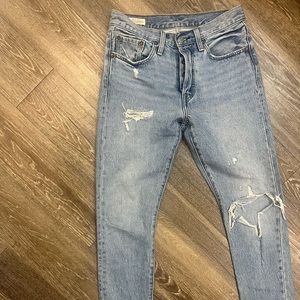 Levi’s 501 skinny jeans high rise 26x28
